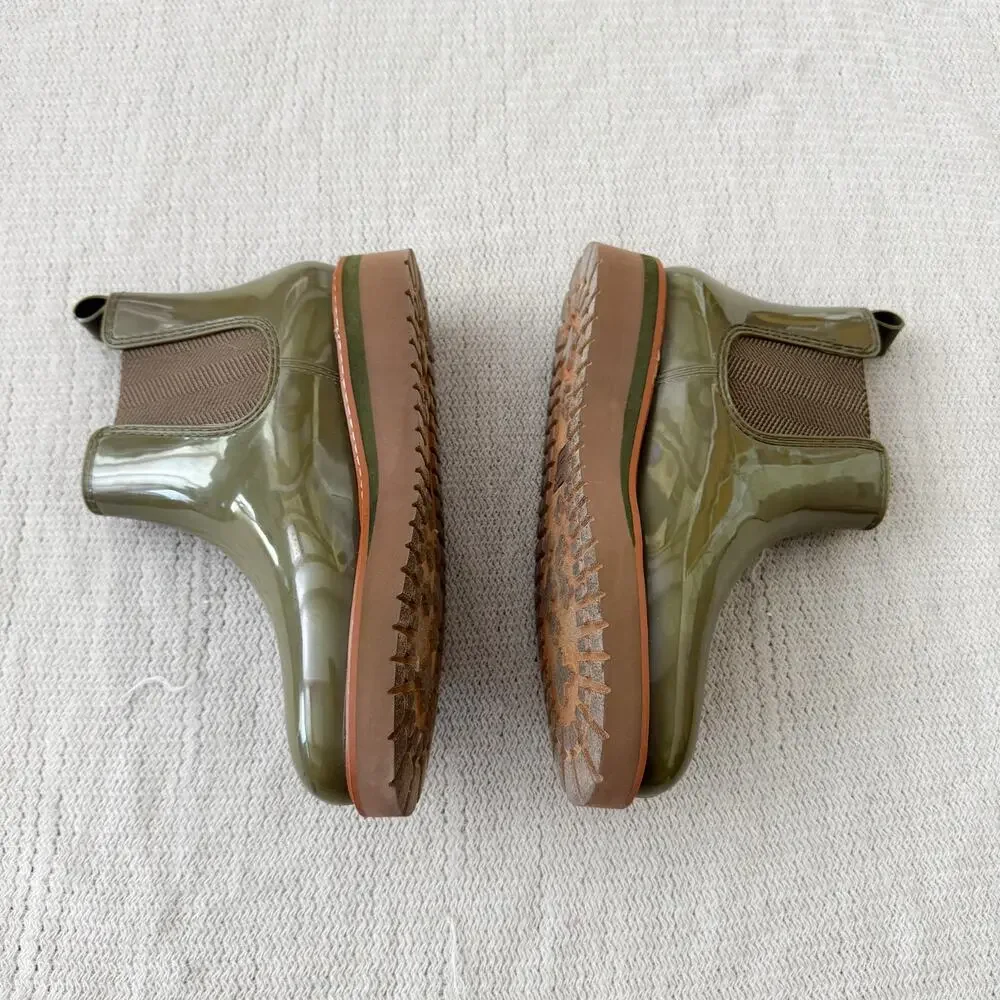 Cougar Green Waterproof Kensington Chelsea Ankle Boot - Size 7